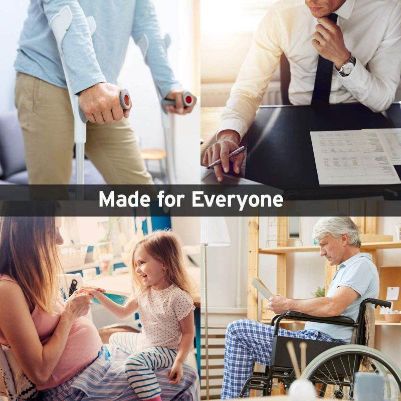 Etekcity Wireless Remote Control Outlet Light Switch for Lights, Lamps, Christmas Decorations, Plug and Go, Up to 100 ft. Range, FCC & ETL Listed, White (Learning Code, 5Rx-2Tx)