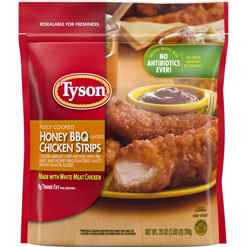 Tyson Honey BBQ Chicken Strips - Frozen - 25oz