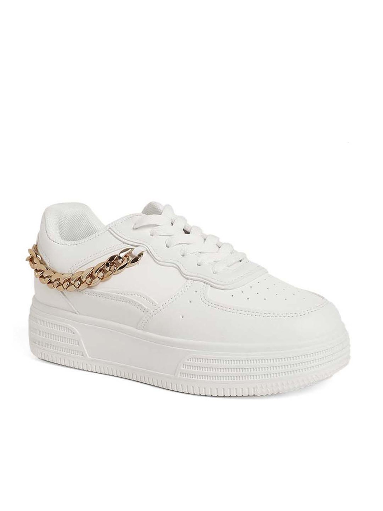 Mozafia Women's White Sneakers