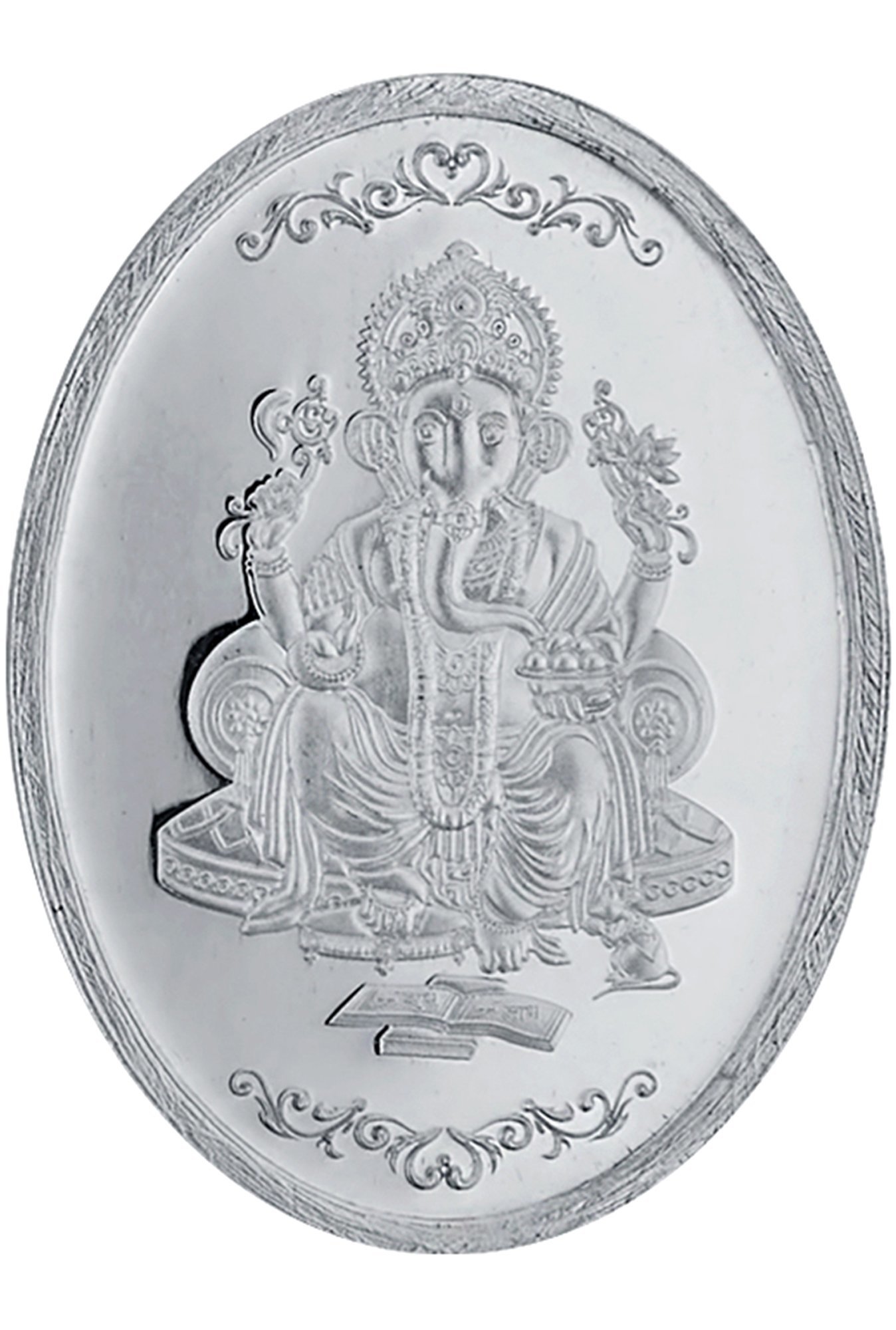 Taraash Ganpati 999 10gm Silver Coin