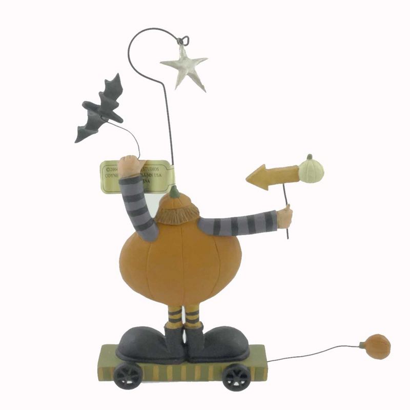 Halloween Pumpkin Girl Ornament Bat Star  -  Tree Ornaments