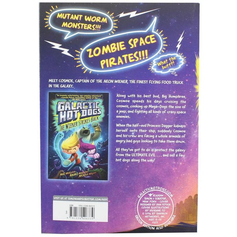 Nerd Block Galactic Hot Dogs 1: Cosmoe's Wiener Getaway Paperback Book