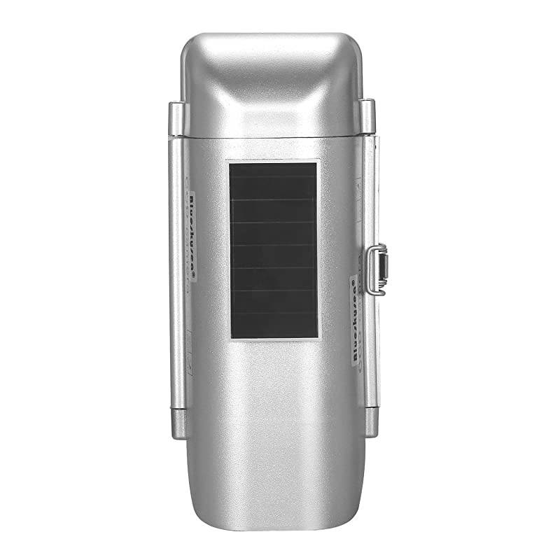 Dummy Outdoor Camera Fake Security CCTV Cam with Solar Powered Human Sensor Flash Lights for Home Lane