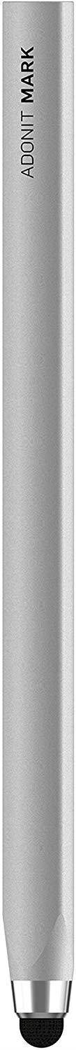 Adonit Mark Stylus Pen for iPad, iPhone, and Touchscreens - Silver