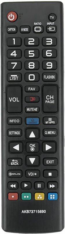 AKB73715690 Replace Remote fit for LG Plasma TV 60PB6900 60PB6900-UA 60PB6900UA AGF77103904 60PB6600 50PB6650 60PB6650 50PB6600 50PB6600-UA 60PB6600-UA 60PB6900-UA