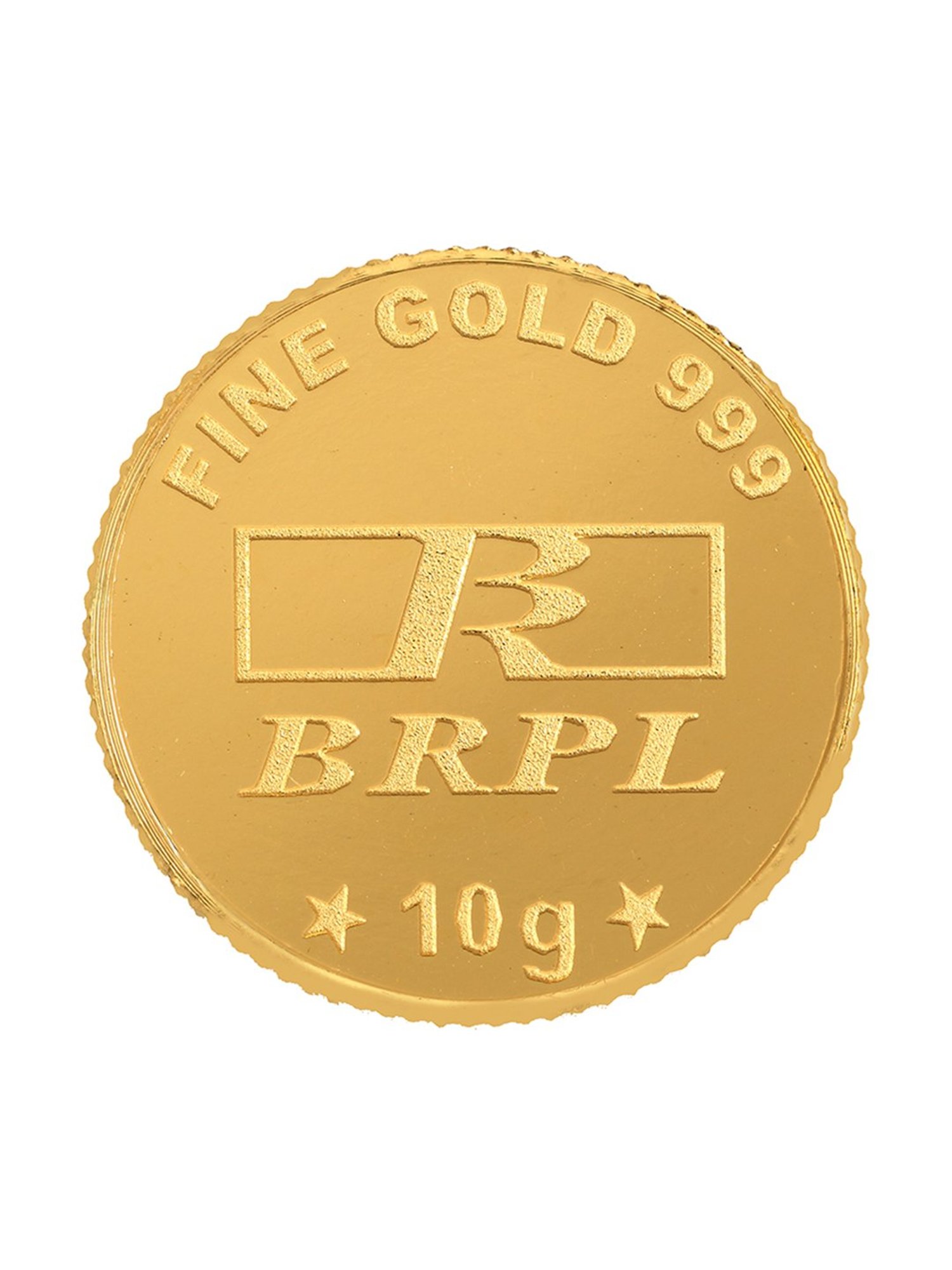Bangalore Refinery 24k (999) 10gm Gold Coin