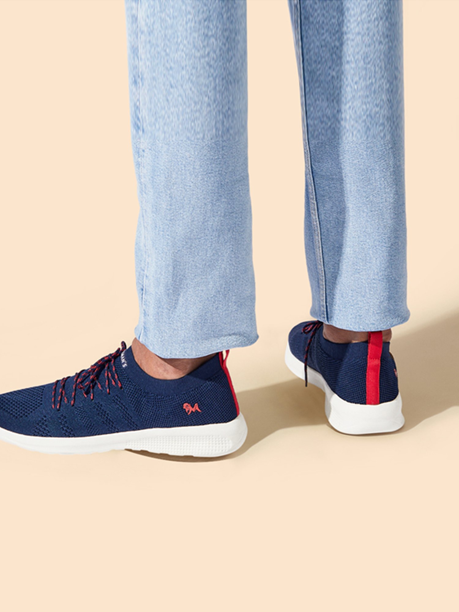 Neemans Men's The Regular Navy Casual Sneakers