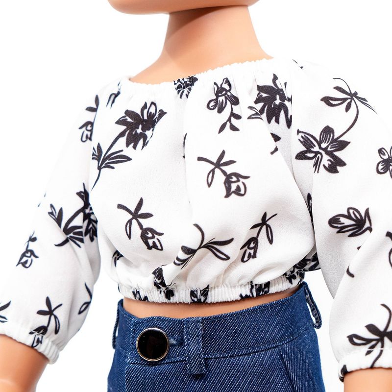 I'M A GIRLY Zoe 18" Fashion Doll with Golden Blonde Interchangeable Wig to Style