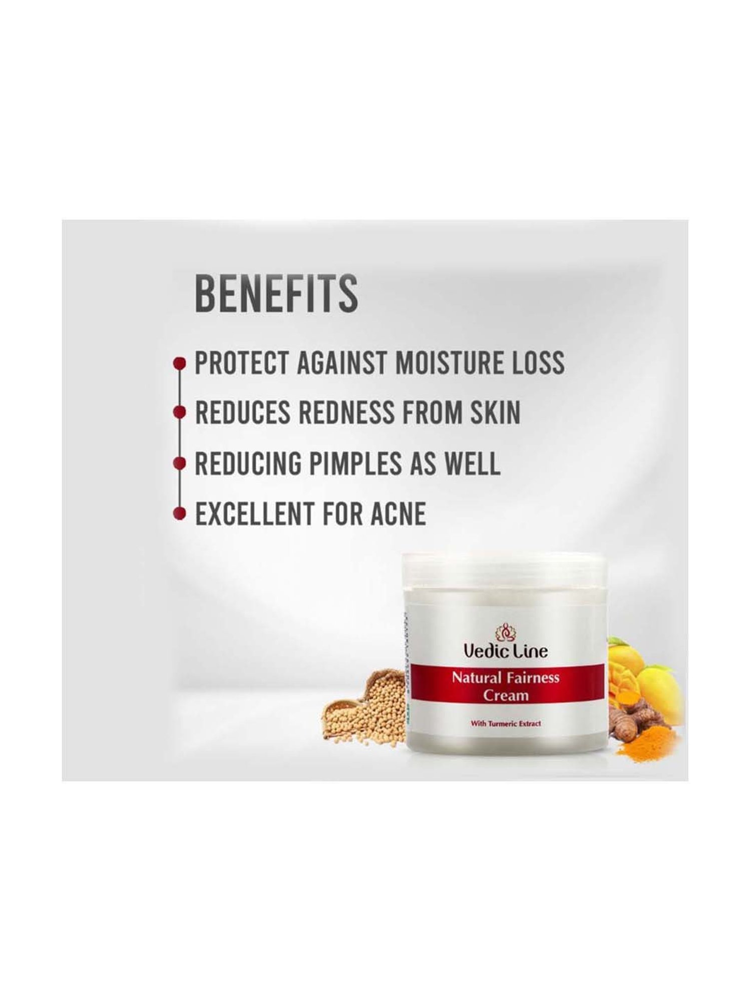 VEDIC LINE Natural Fairness Cream - 100 ml