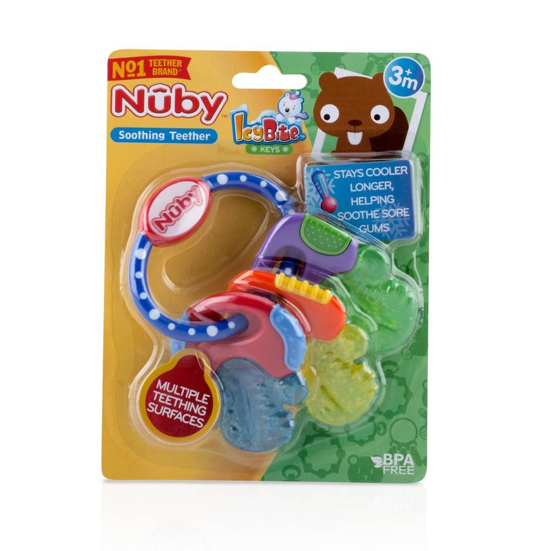 Nuby Ice Gel Baby Teether Keys