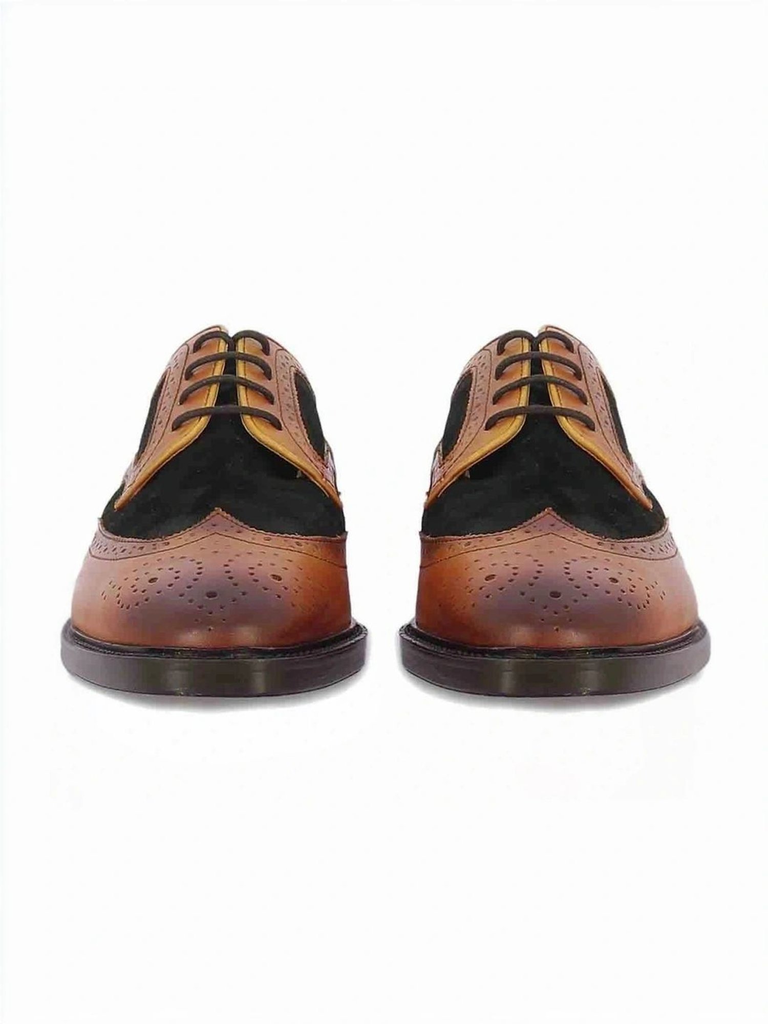 Saint G Men's Bernard Tan Brogue Shoes