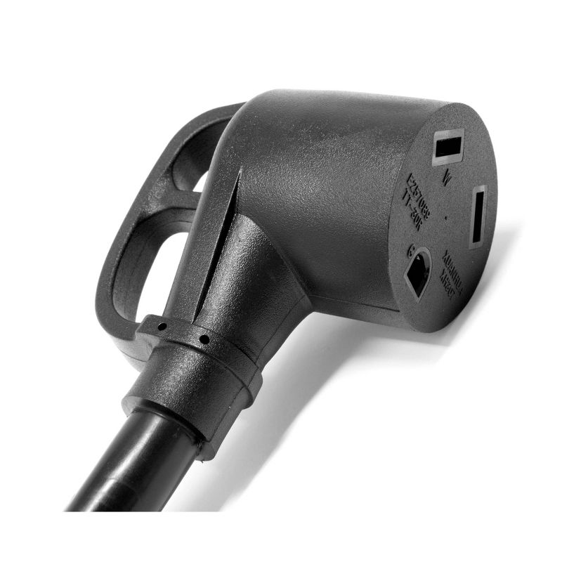 WEN PC3012 120V 15-Amp 1800-Watt Generator to RV Adapter Cord (5-15P to TT-30R)