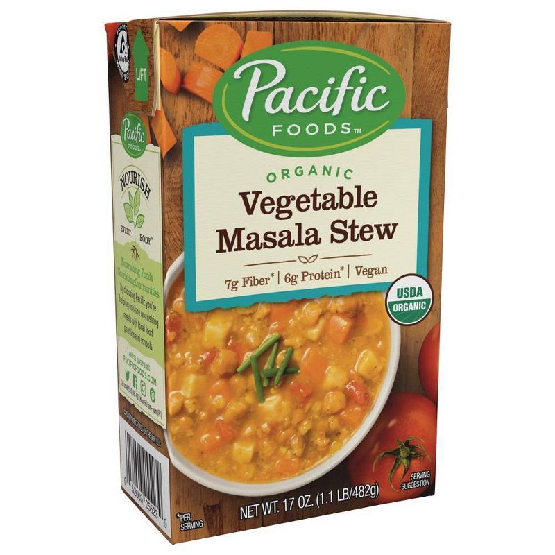 Pacific Foods Organic Vegetable Masala Stew - 17oz