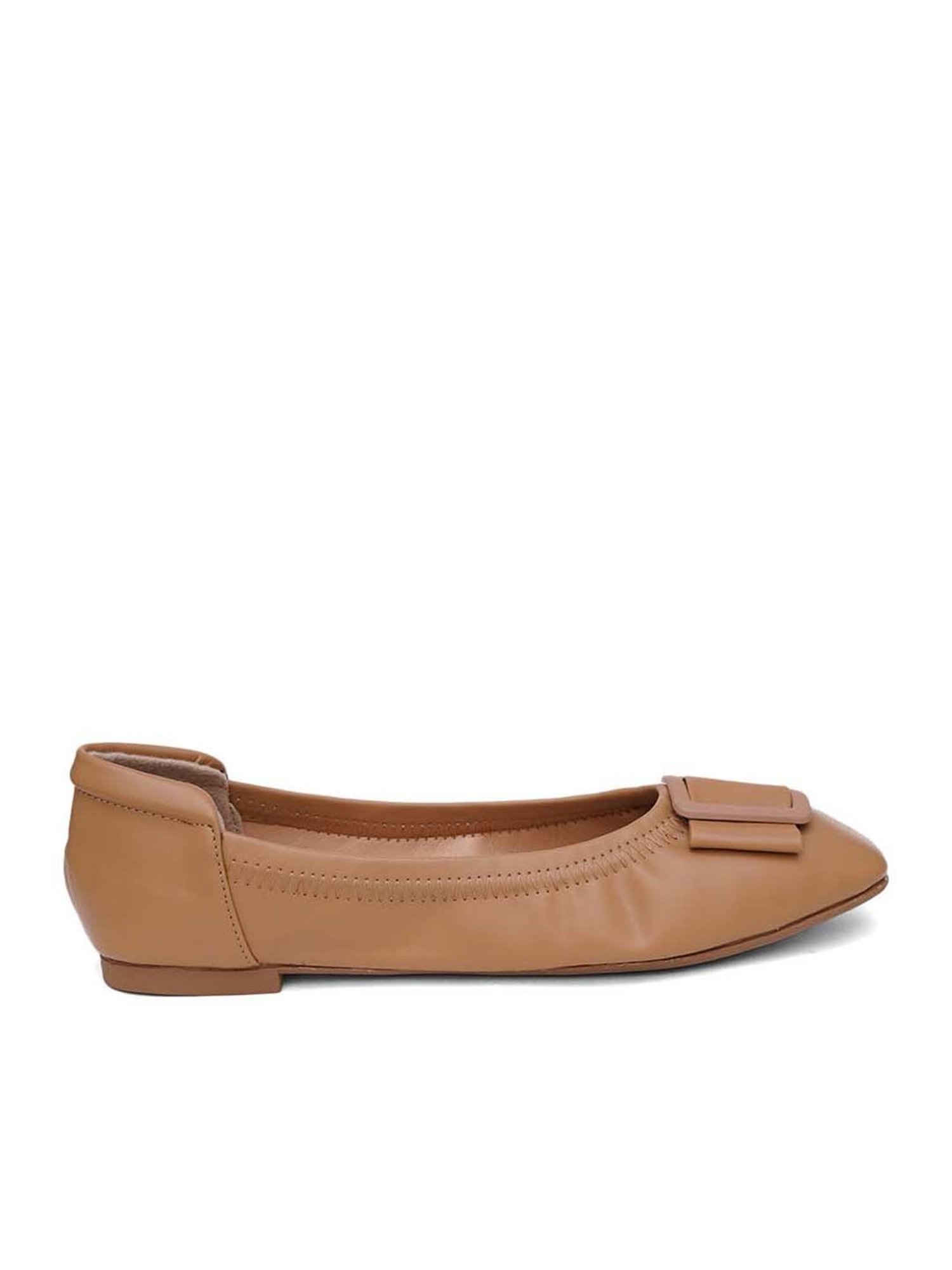 Sherrif Women's Tan Flat Ballets
