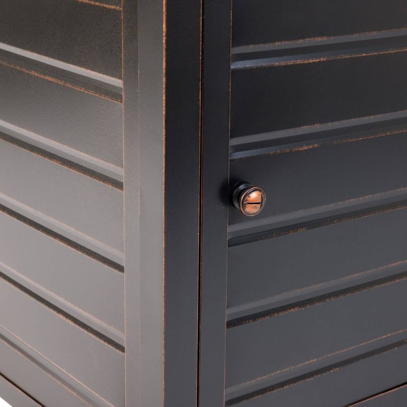 Langhorne Square Aluminum LPG Fire Pit - Bronze - Fire Sense