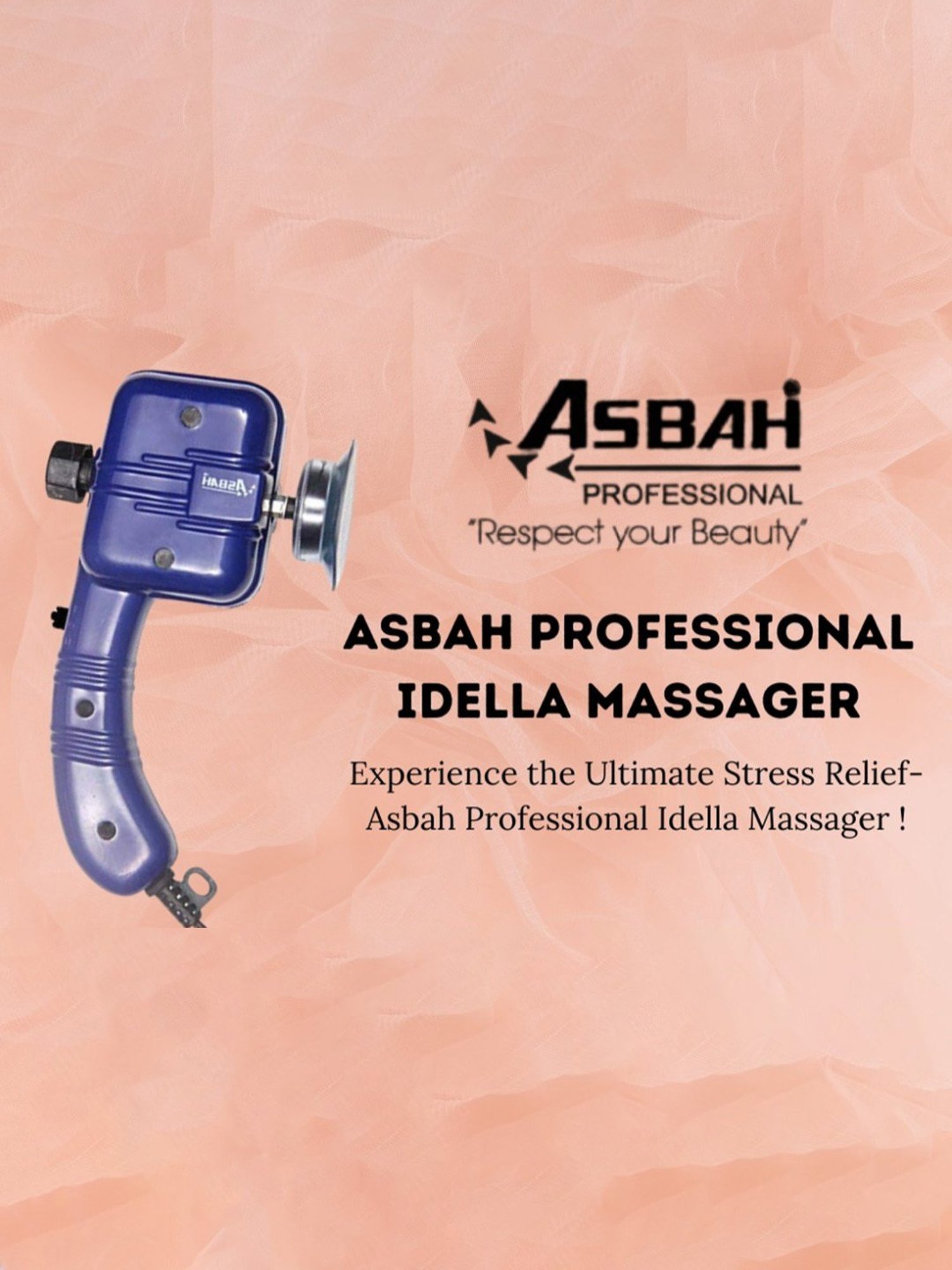 Asbah Professional Idella Massager Machine