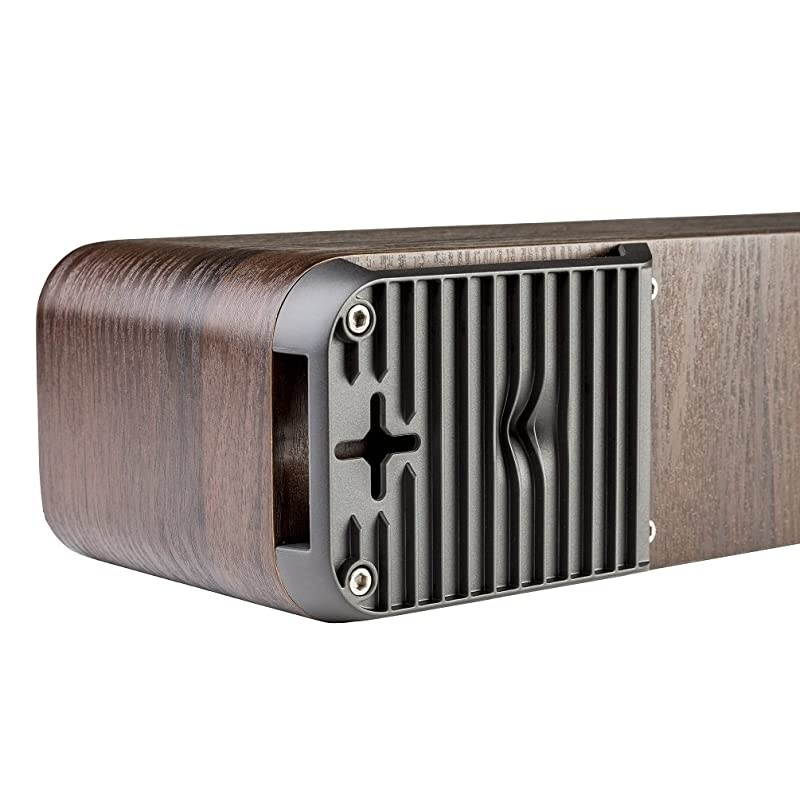 S35 Classic Brown Walnut Slim Center Speaker