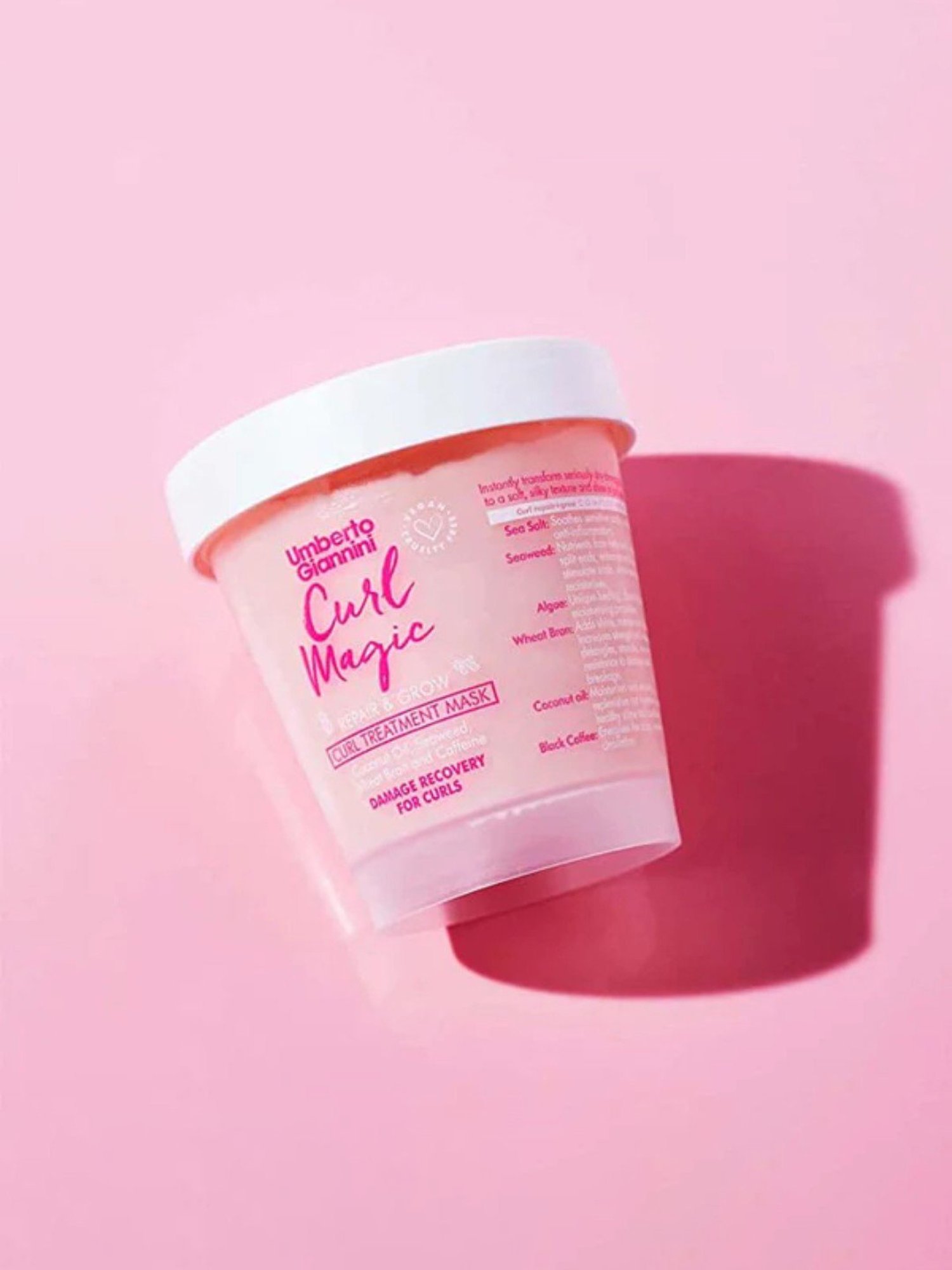 Umberto Giannini Curl Magic Repair & Grow Curl Treatment Mask - 210 ml