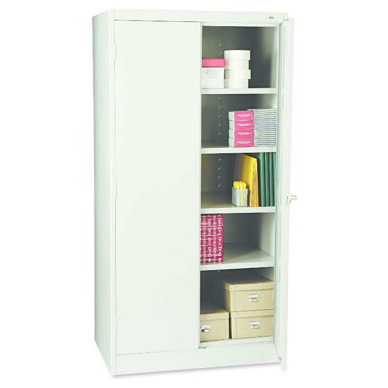 Tennsco 72" High Standard Cabinet, 36w x 24d x 72h, Light Gray