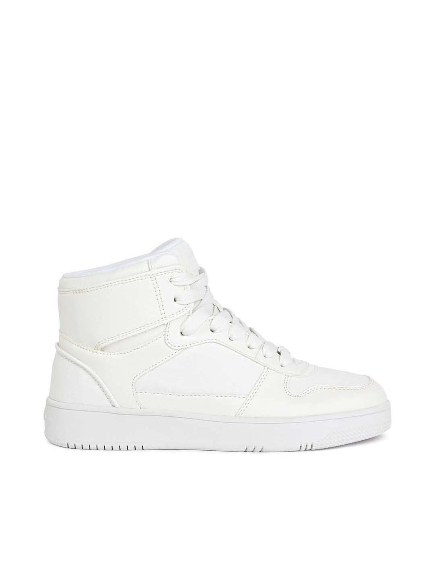 Aldo Women's White Ankle High Sneakers