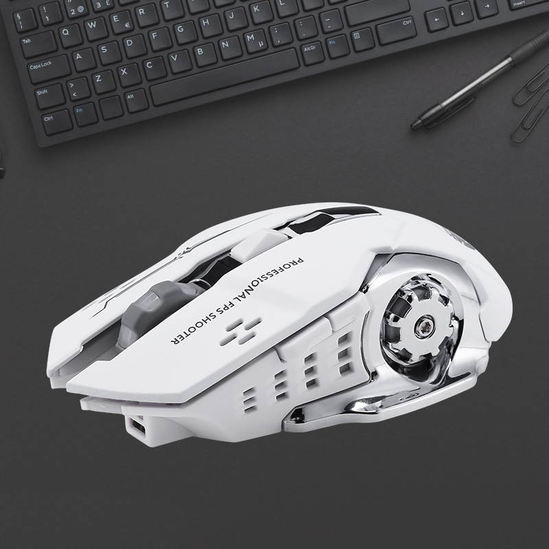 Wireless Optical Gaming Mice Rechargeable USB Mouse