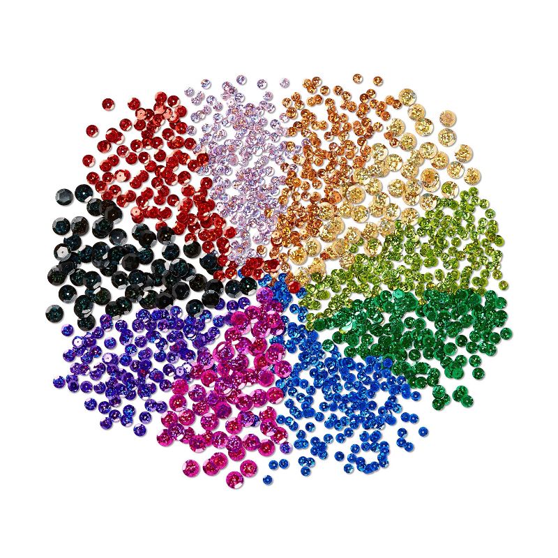 10pk Classic Sequin Set Rainbow - Mondo Llama™