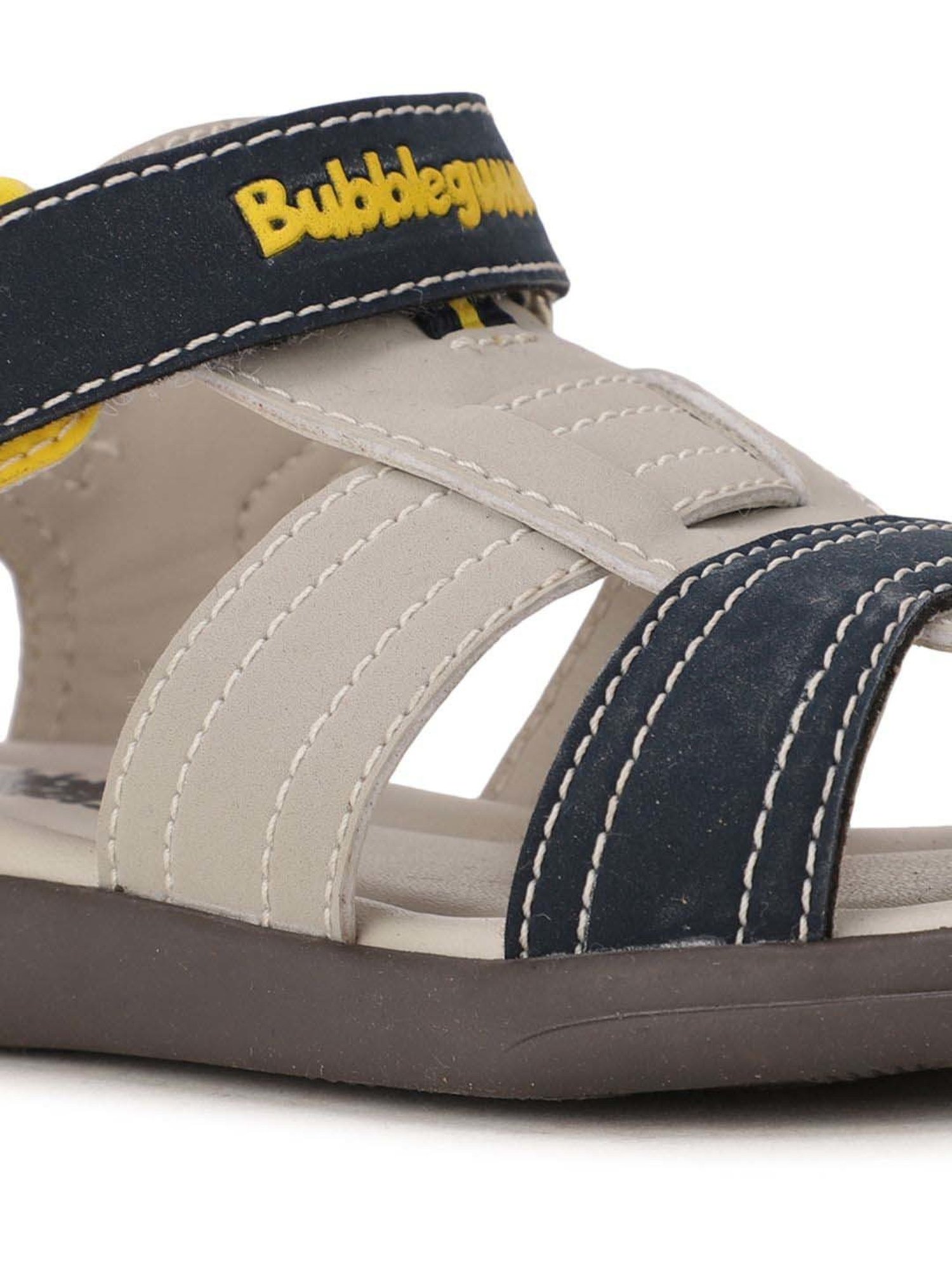Bubblegummers by Bata Kids Blue & Grey Floater Sandals