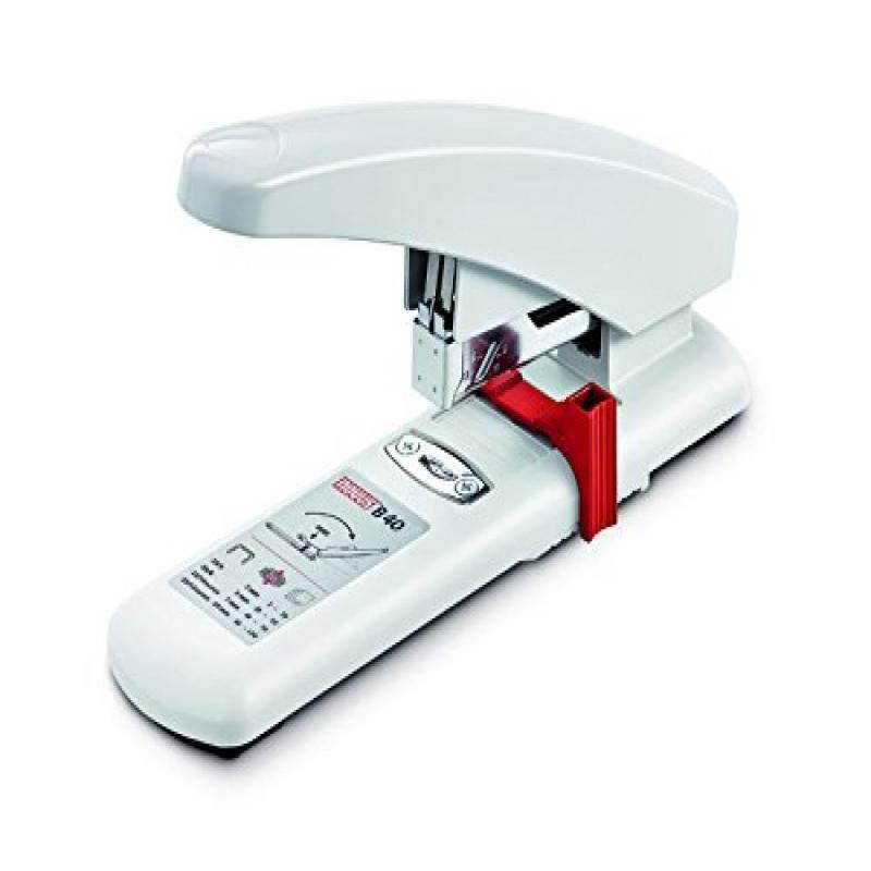 Novus B40 Heavy Duty Stapler With Anti-Jam and Staple Bypass System, 100 Sheet Capacity