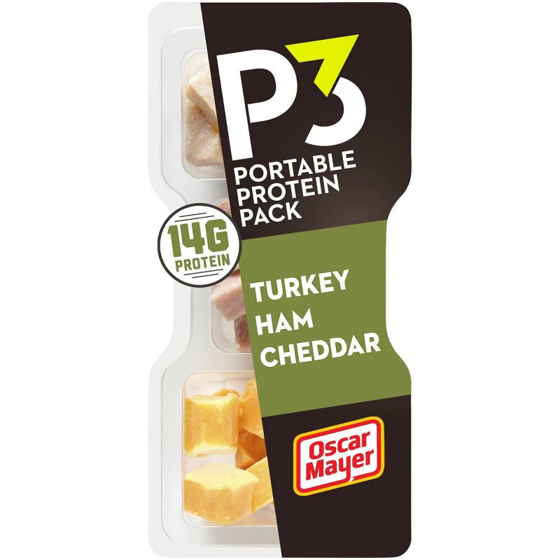 Oscar Mayer P3 Turkey Ham Mild Cheddar - 2.3oz