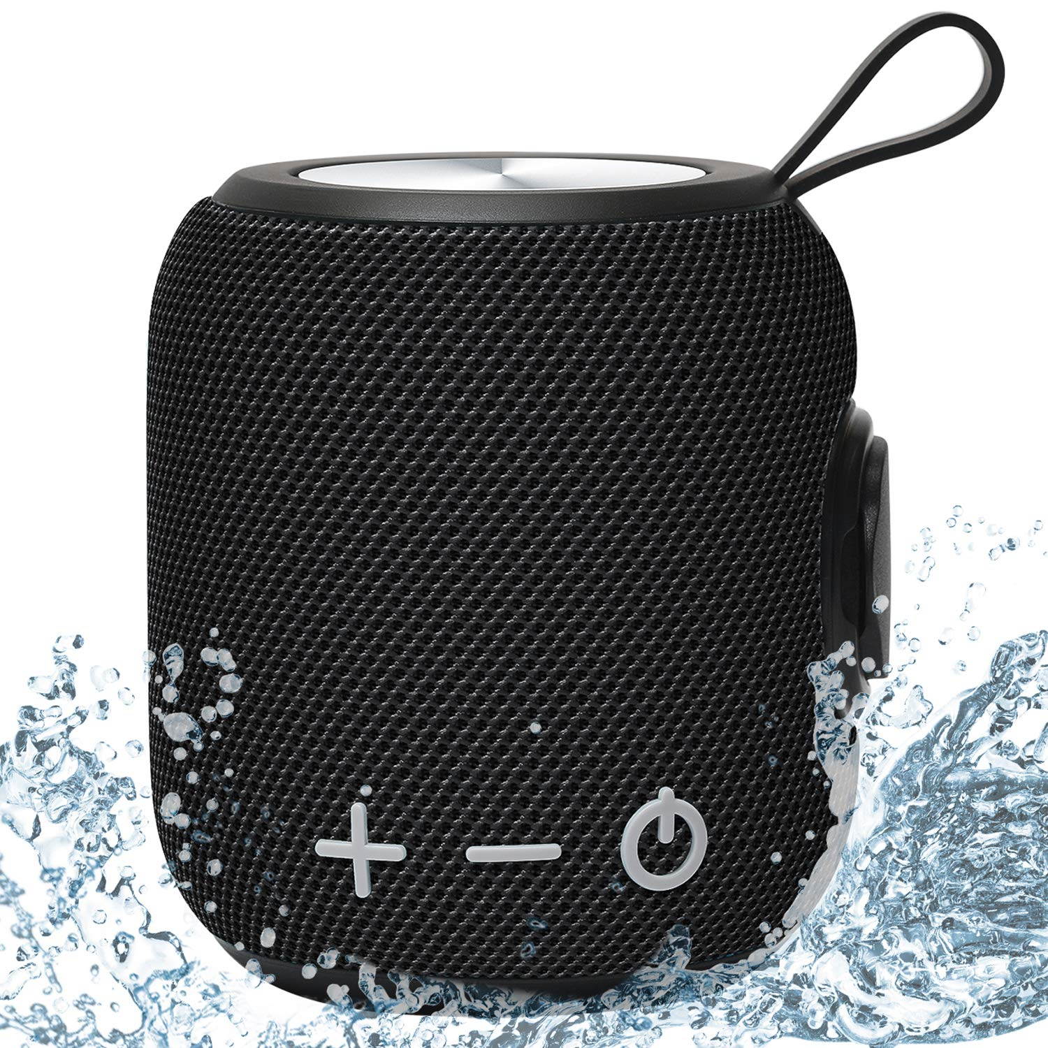 Portable Bluetooth Speaker, Bluetooth 5.0 Dual Pairing Loud Wireless Mini Speaker, 360 HD Surround Sound & Rich Stereo Bass,24H Playtime, IPX67 Waterproof for Travel, Outdoors, Home and Party