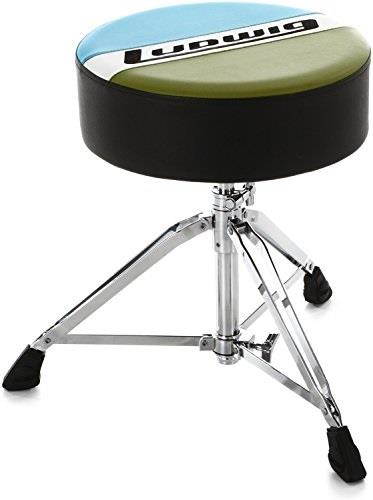 ludwig atlas classic throne  round, blue/olive