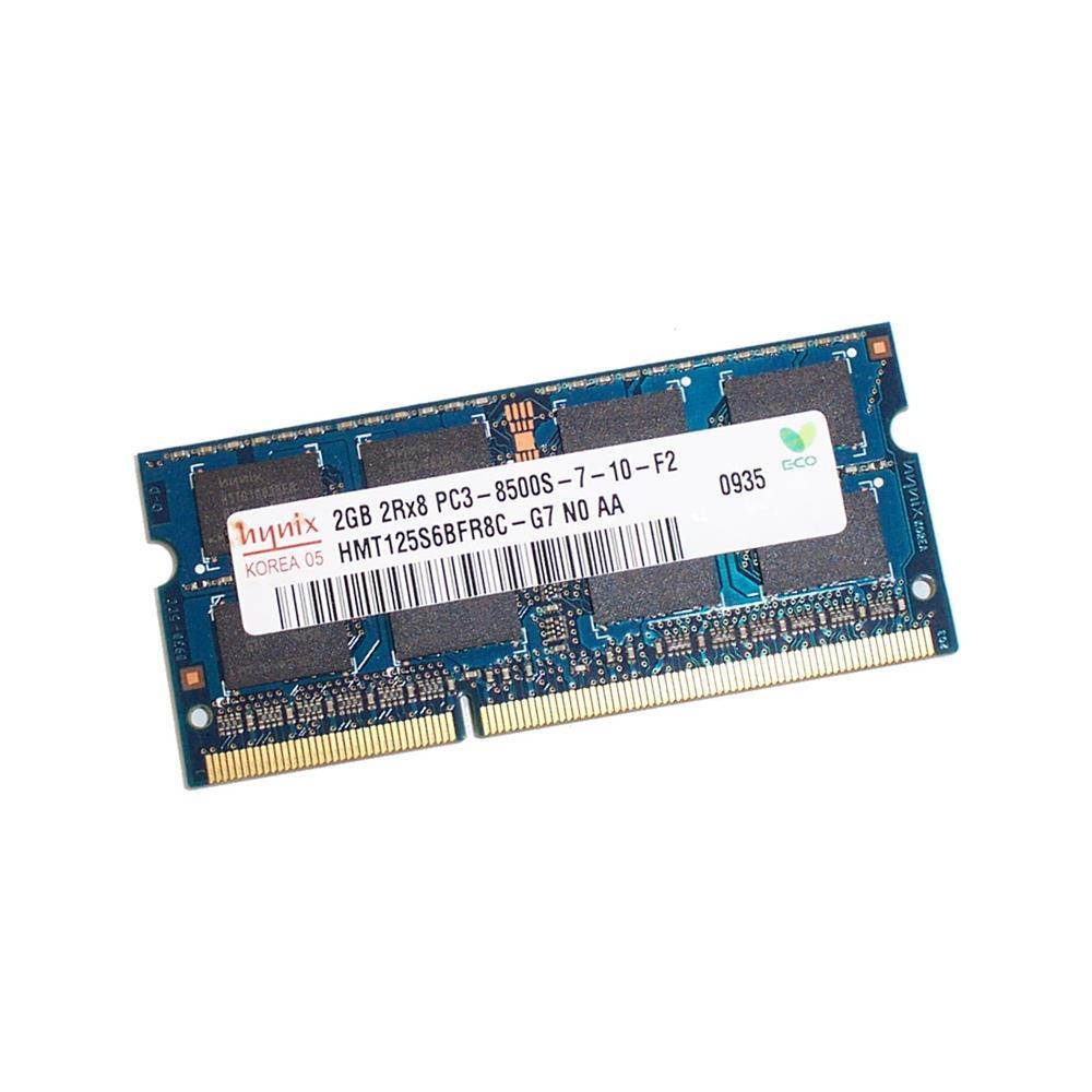 Hynix HMT125S6BFR8CG7 2 GB DDR3 RAM Module - SO DIMM 204-Pin - PC3-8500 - CL7