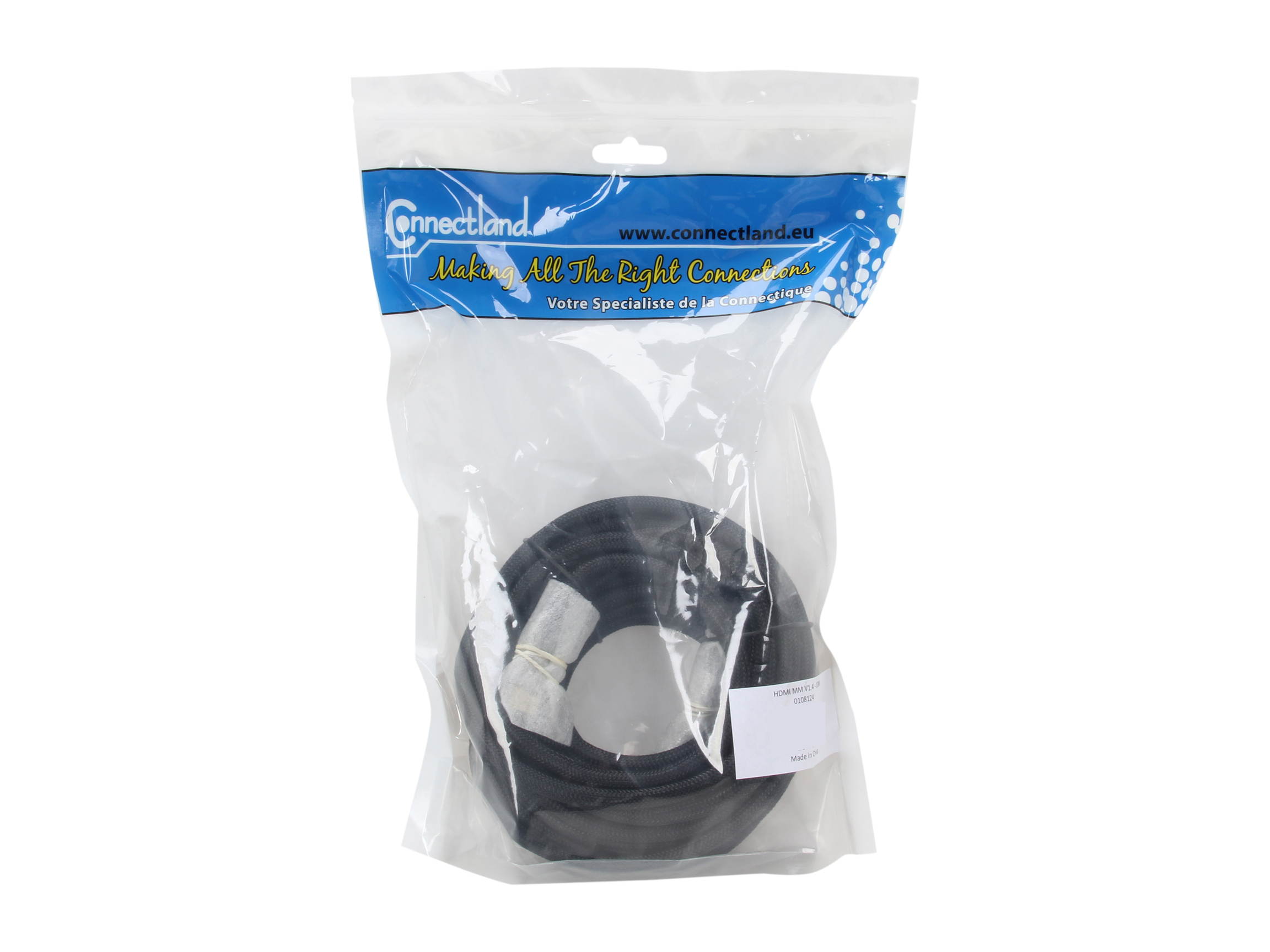 SYBA CL-CAB31035 30 ft. High Speed, High Density Braided Sheath HDMI 1.4 Male to Male Cable with Ethernet