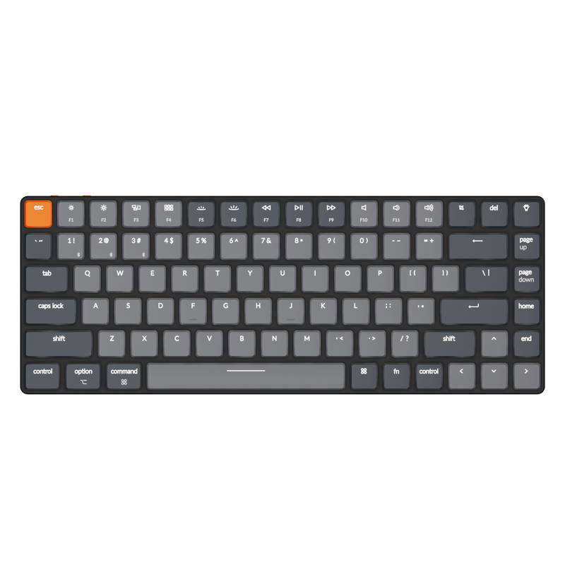 Keychron K3 Ultra-slim Wireless Mechanical Low Profile Keyboard Optical Hot-Swappable Switch RGB Backlit for Mac Windows