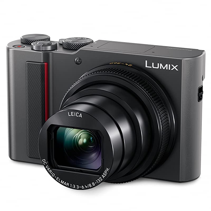 LUMIX ZS200 15X Leica DC Lens with Stabilization, 20.1 Megapixel, Large 1 inch Low Light Sensor (DC-ZS200S USA Silver)