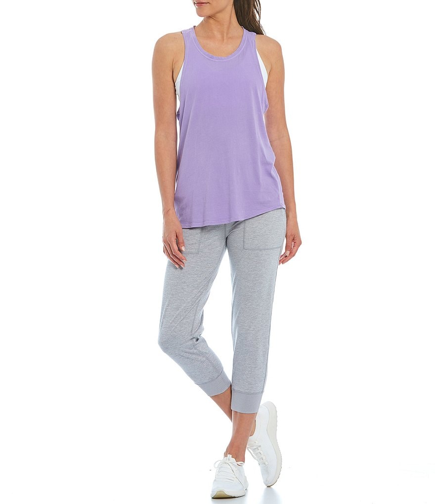 Kinesis Slim Rib Waistband Pocketed Pull-On Joggers