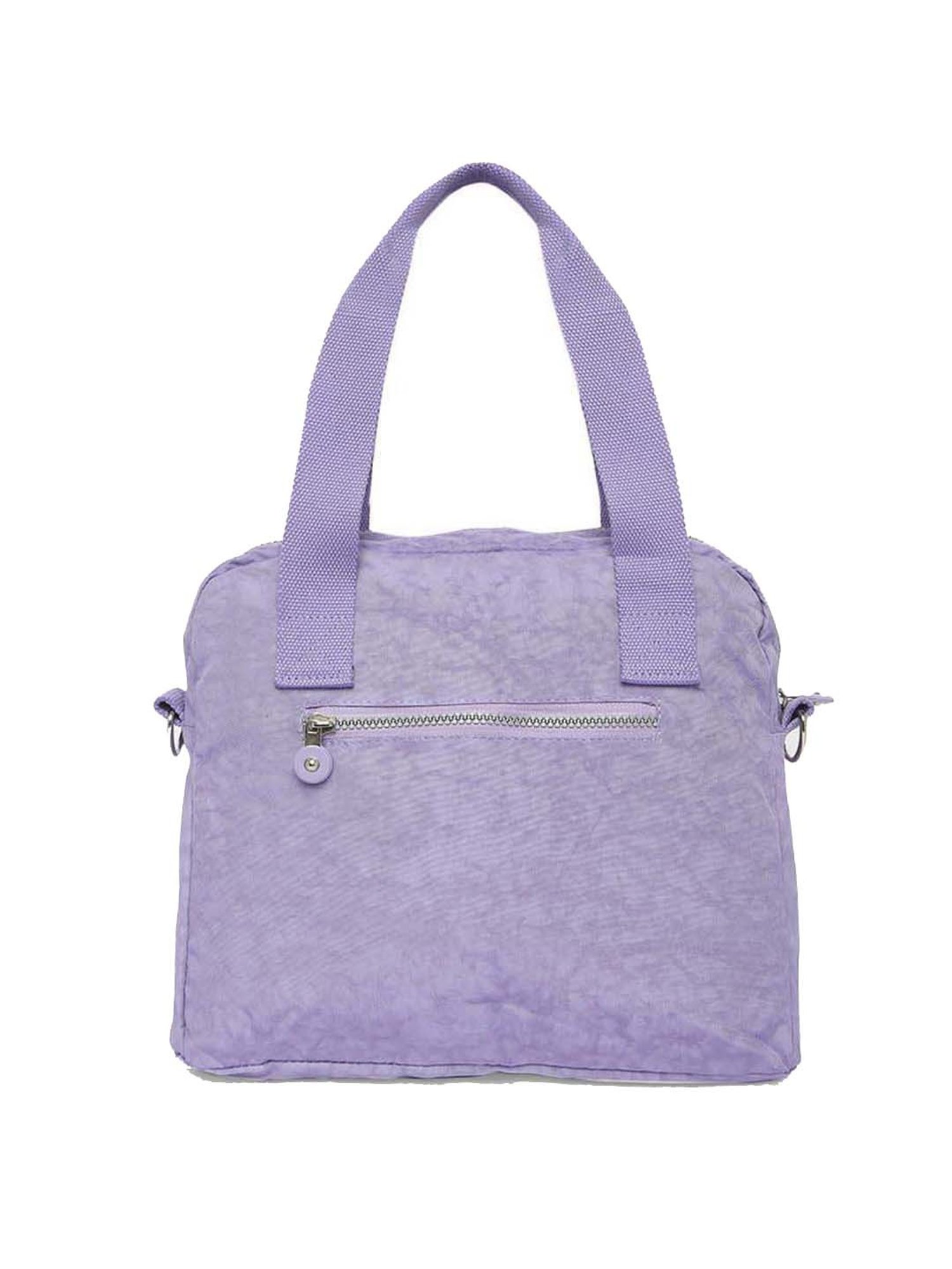 Baomi Purple Solid Medium Handbag