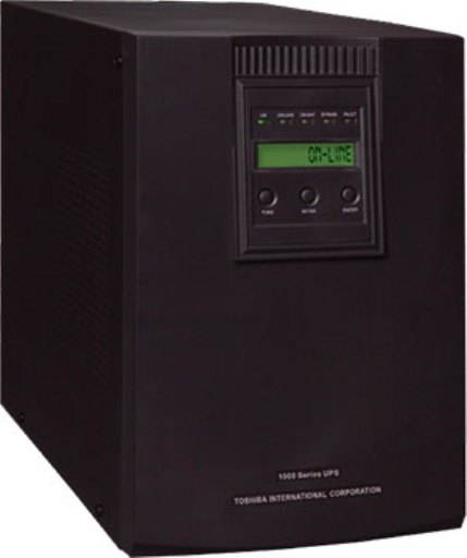New Toshiba 1000 Series 3kVA 2100W 120V Uninterruptible Power Supply Tower UPS