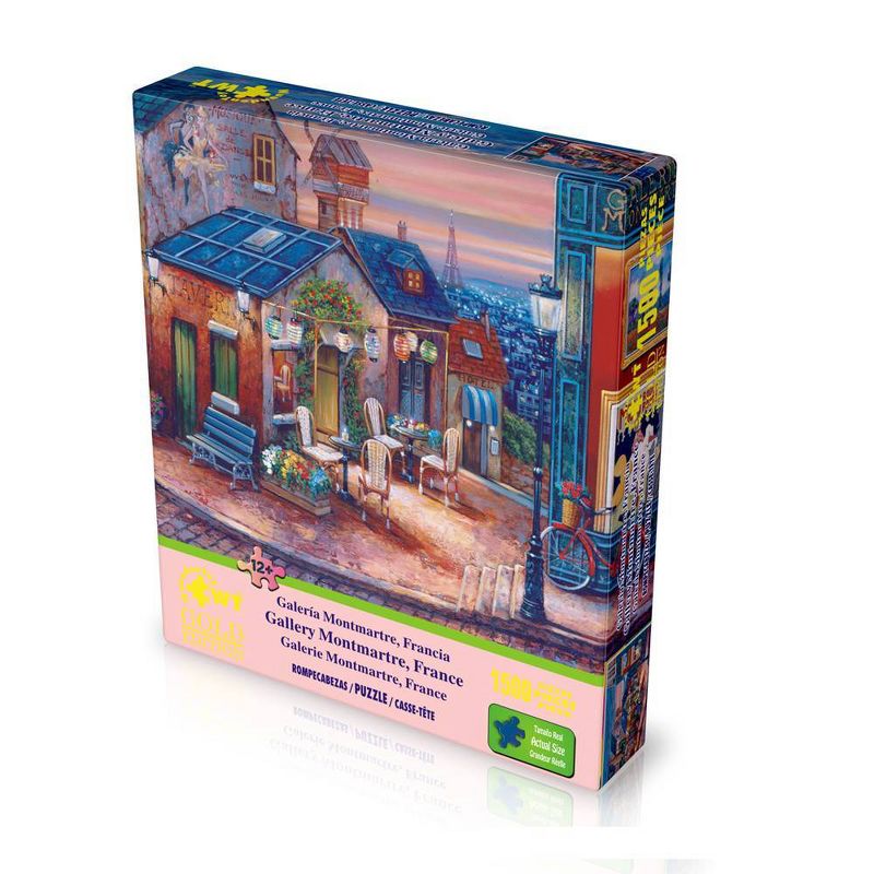 Wuundentoy Gold Edition: Gallery Montmartre France Jigsaw Puzzle - 1500pc
