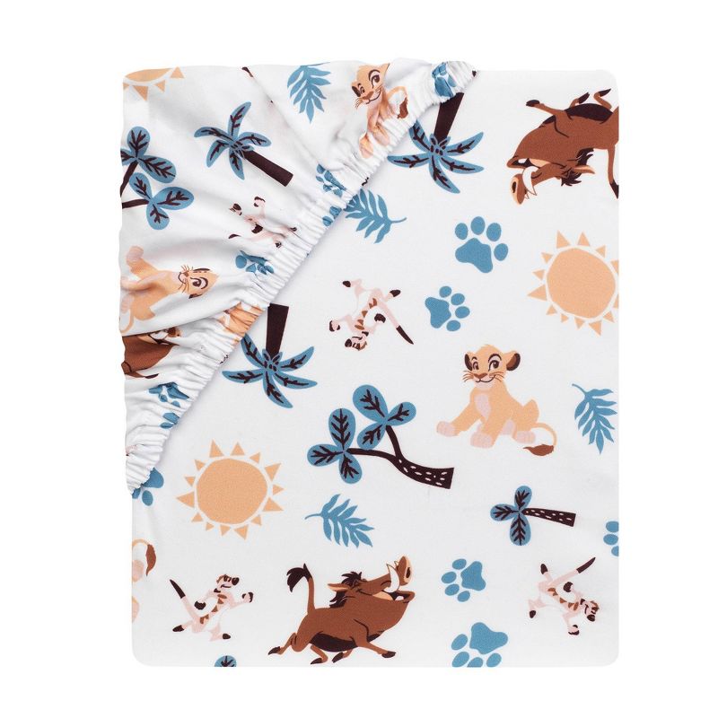 Lambs & Ivy Lion King Adventure Fitted Crib Sheet