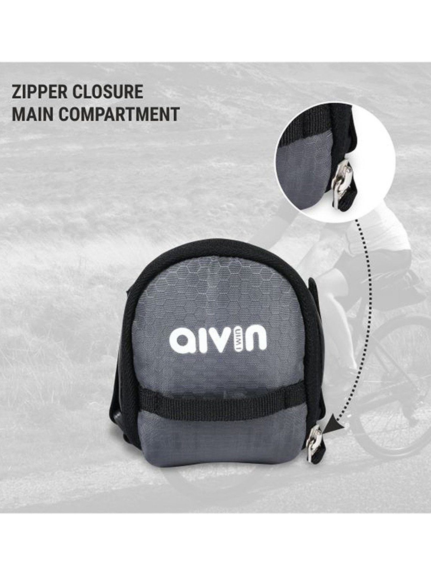 AIVIN Cycle Saddle Bag (Grey)