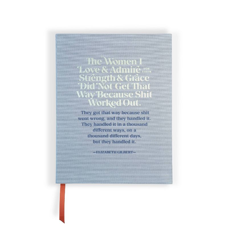 Lined Journal Soft Cover Sewn The Women I Love And Admire – Em & Friends