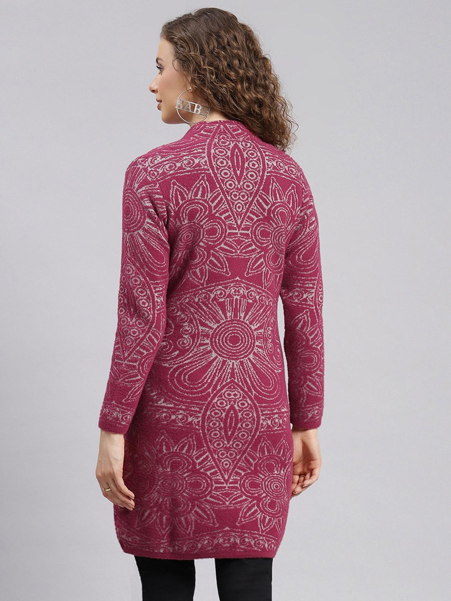 Karyn Seo Miranda Vintage Inspired Embroidered Kimono Cardigan