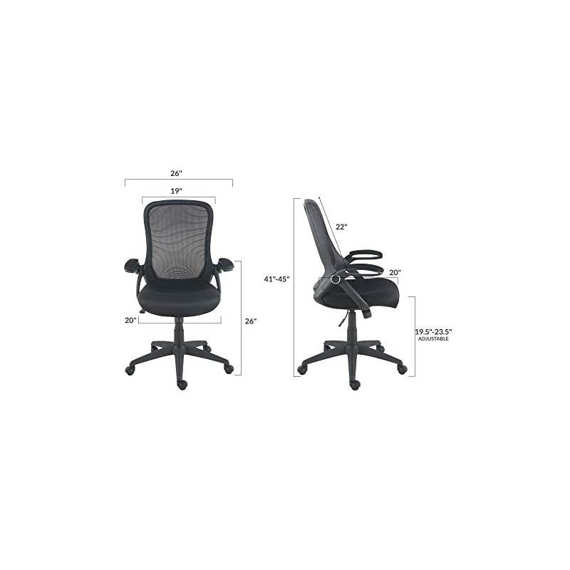 Sadia Office Chair in Mesh, Blue