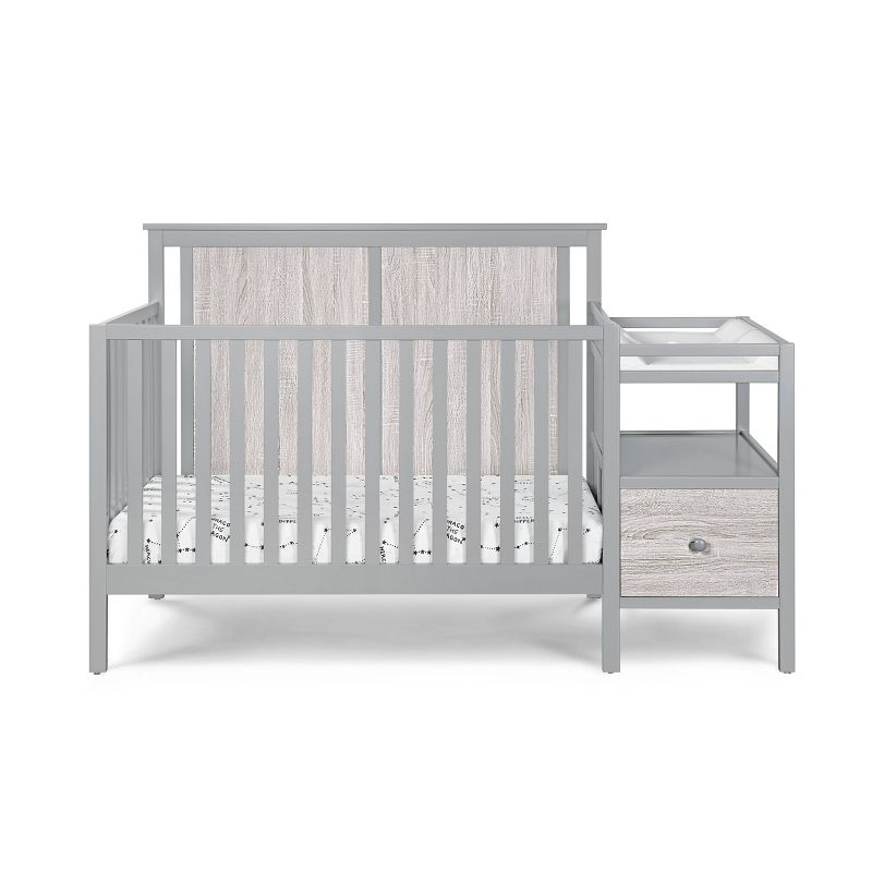 Suite Bebe Connelly Crib Combo - Gray/Rockport Gray