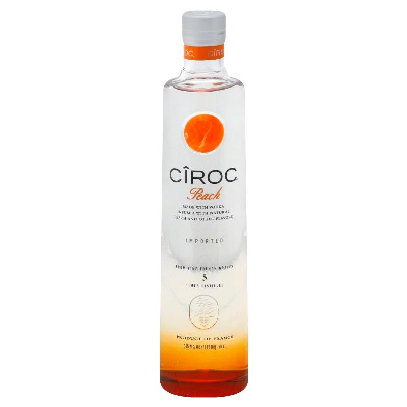 CÎROC Peach Vodka - 750ml Bottle