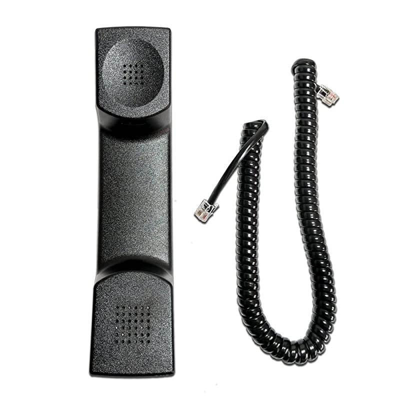 Replacement Handset with 9ft Curly Cord Compatible with Siemens/Rolm Optiset (Hicom) Series Units