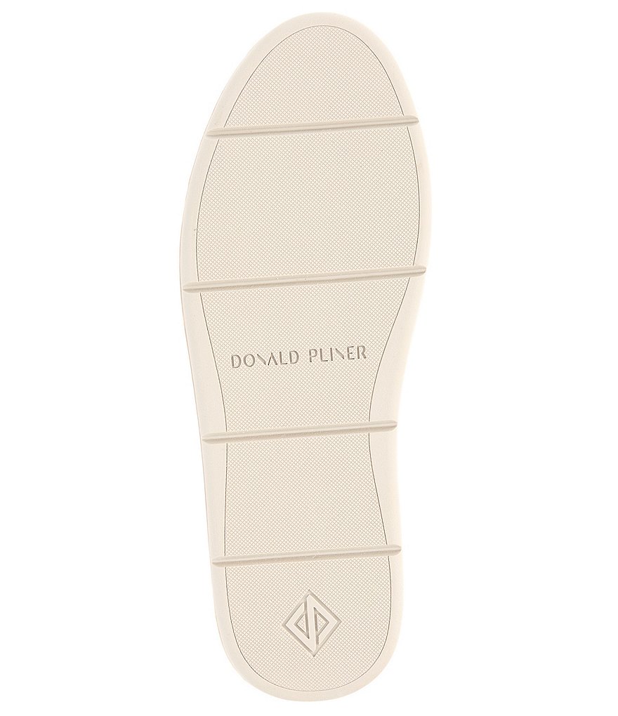 Donald Pliner Richie Metallic Croco Print Sneaker Loafers