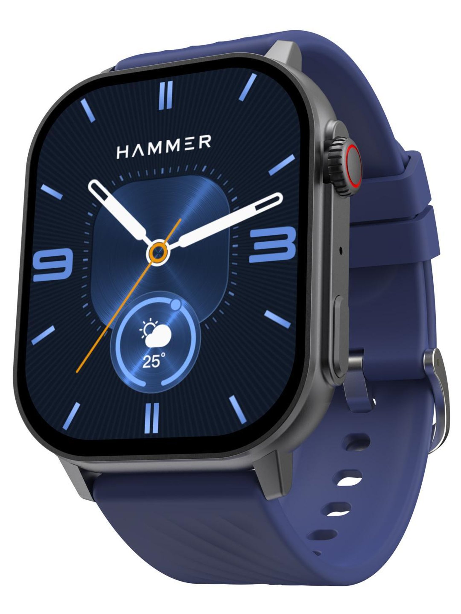 Hammer Arctic BT Calling Smartwatch with 2.04 inch SUPER AMOLED  Display (Midnight Blue)