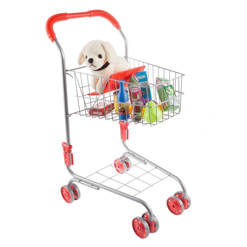 Hey! Play! Kids Pretend Play Shopping Cart